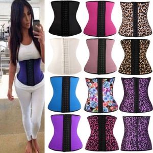 Latex rubber corsets